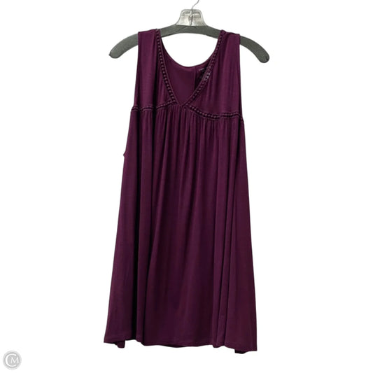 Top Sleeveless By Lane Bryant In Purple, Size: 2x