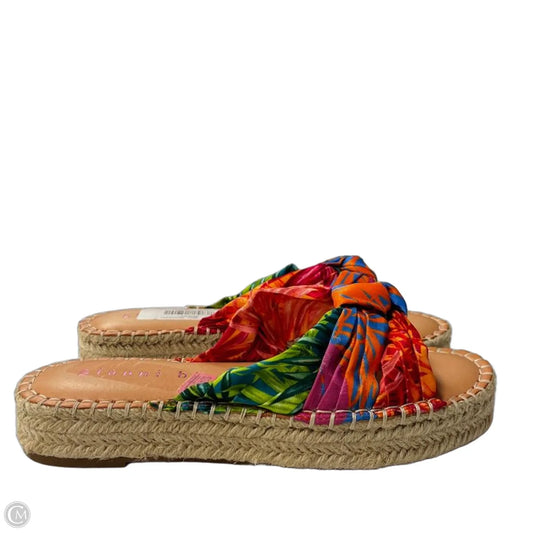 Sandals Flats By Gianni Bini In Multi-colored, Size: 8