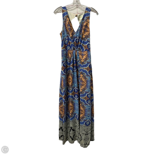 Dress Casual Maxi By Maeve In Blue, Size: M