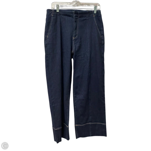 Jeans Wide Leg By montgomery post In Blue Denim, Size: 10