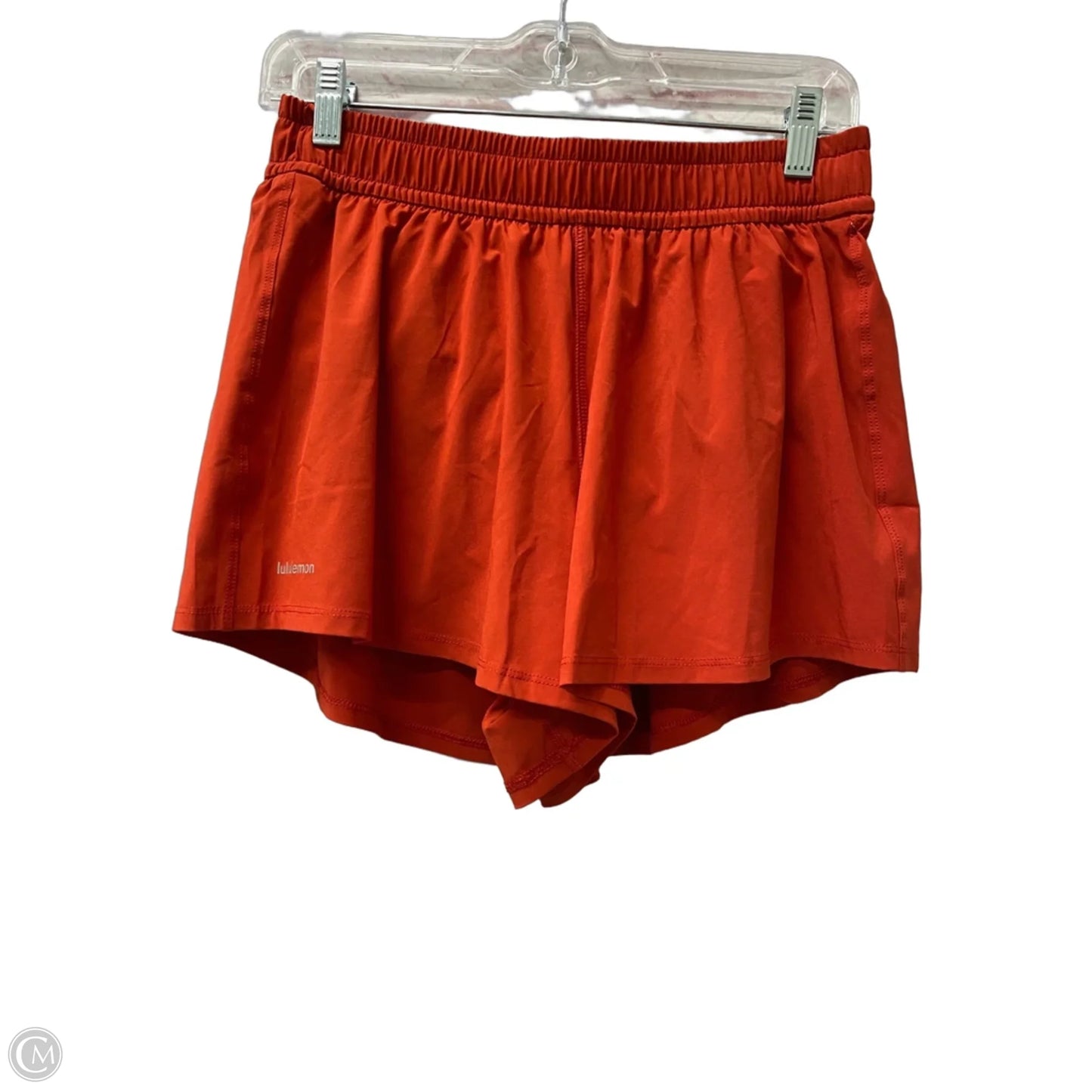Athletic Shorts By Lululemon In Red, Size: Sp