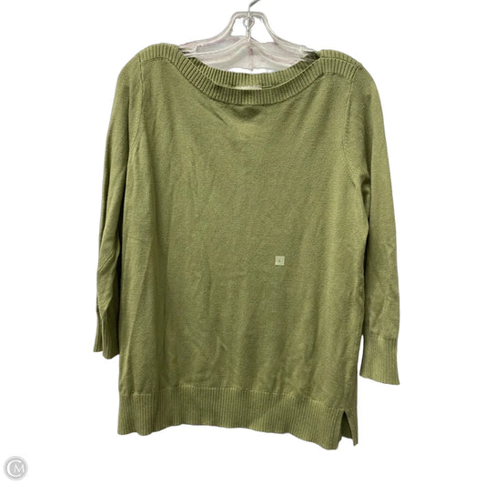 Sweater By Loft In Green, Size: L