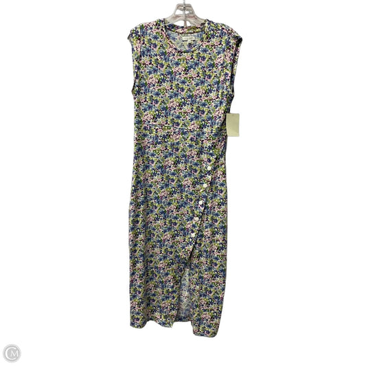 Dress Casual Maxi By Grey State In Blue & Purple, Size: Xl