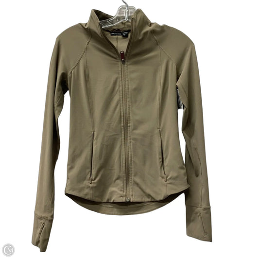 Athletic Jacket By Athleta In Taupe, Size: Xxs