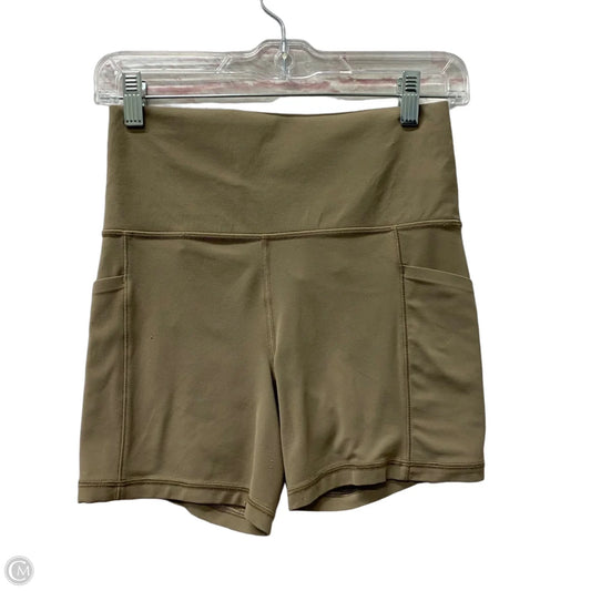 Athletic Shorts By Athleta In Taupe, Size: S