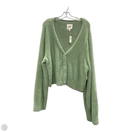 Sweater Cardigan By Aerie In Green, Size: Xl