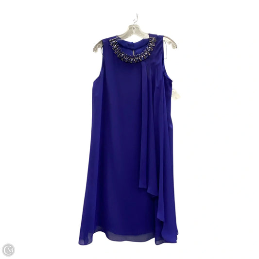 Dress Party Short By Vince Camuto In Blue, Size: L