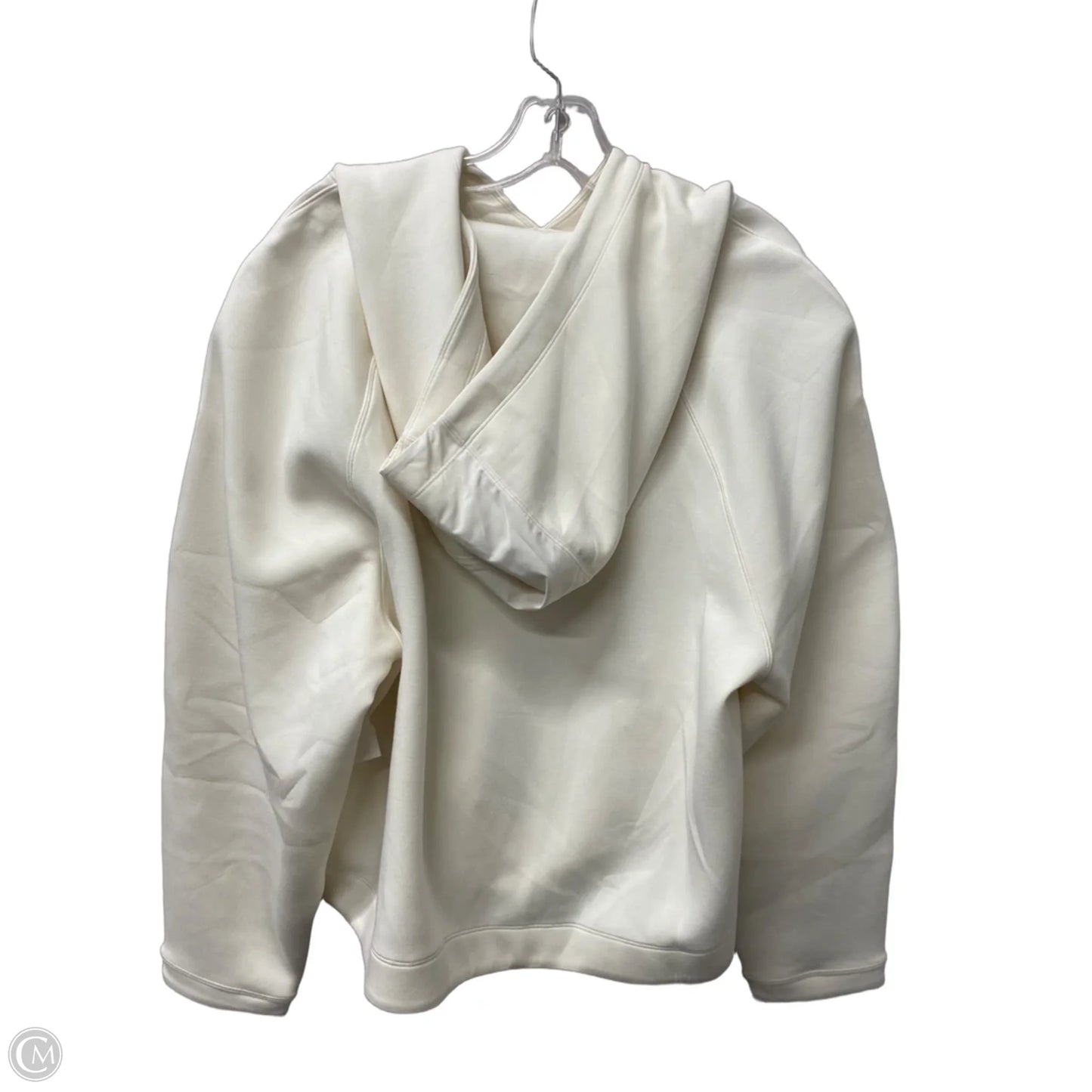 Athletic Sweatshirt Hoodie By Athleta In Ivory, Size: Xl