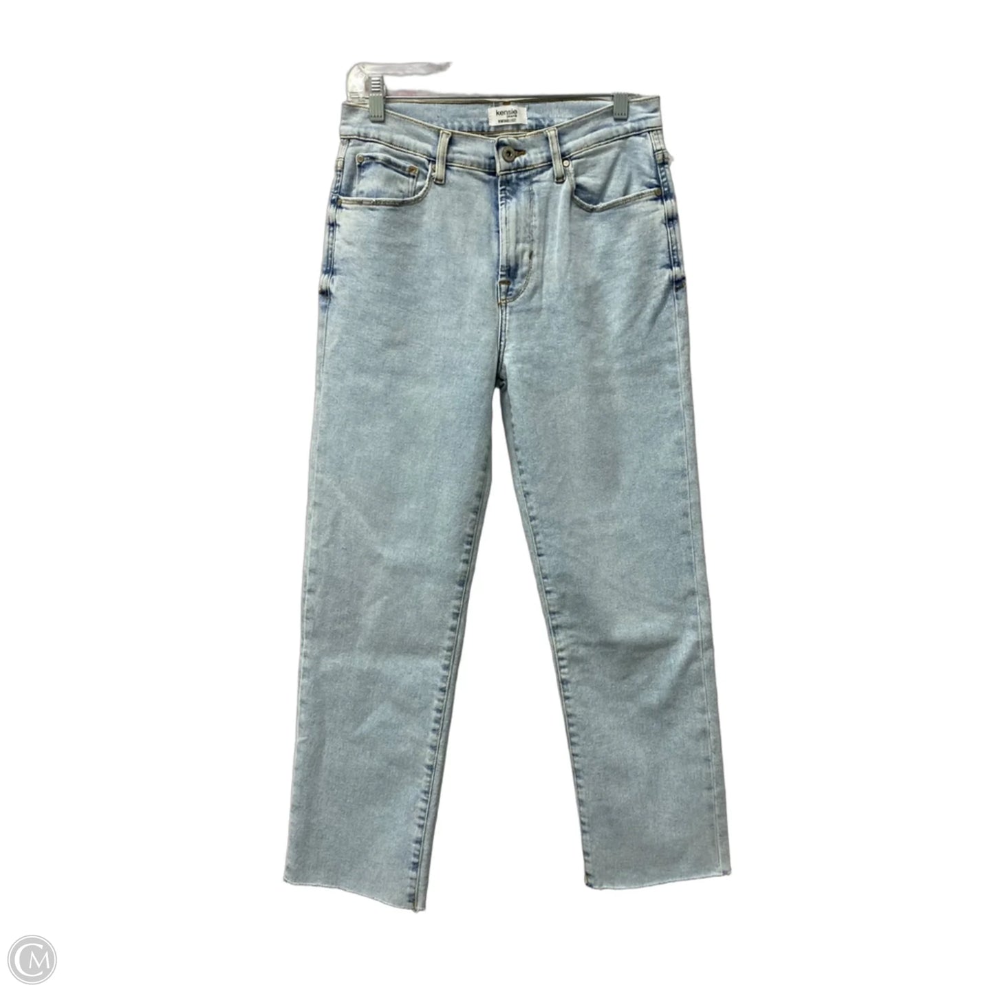 Jeans Straight By Kensie In Blue Denim, Size: 10