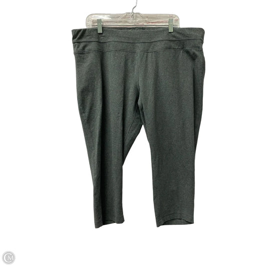 Athletic Pants By Tek Gear In Grey, Size: 2x