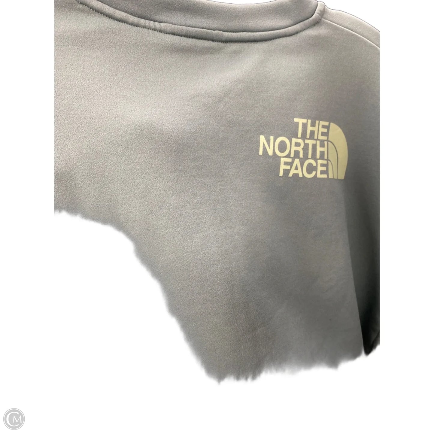 Athletic Sweatshirt Crewneck By The North Face In Green, Size: M