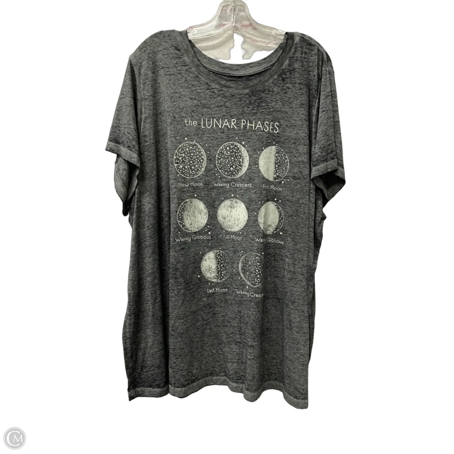 Top Short Sleeve By Torrid In Grey, Size: 4x