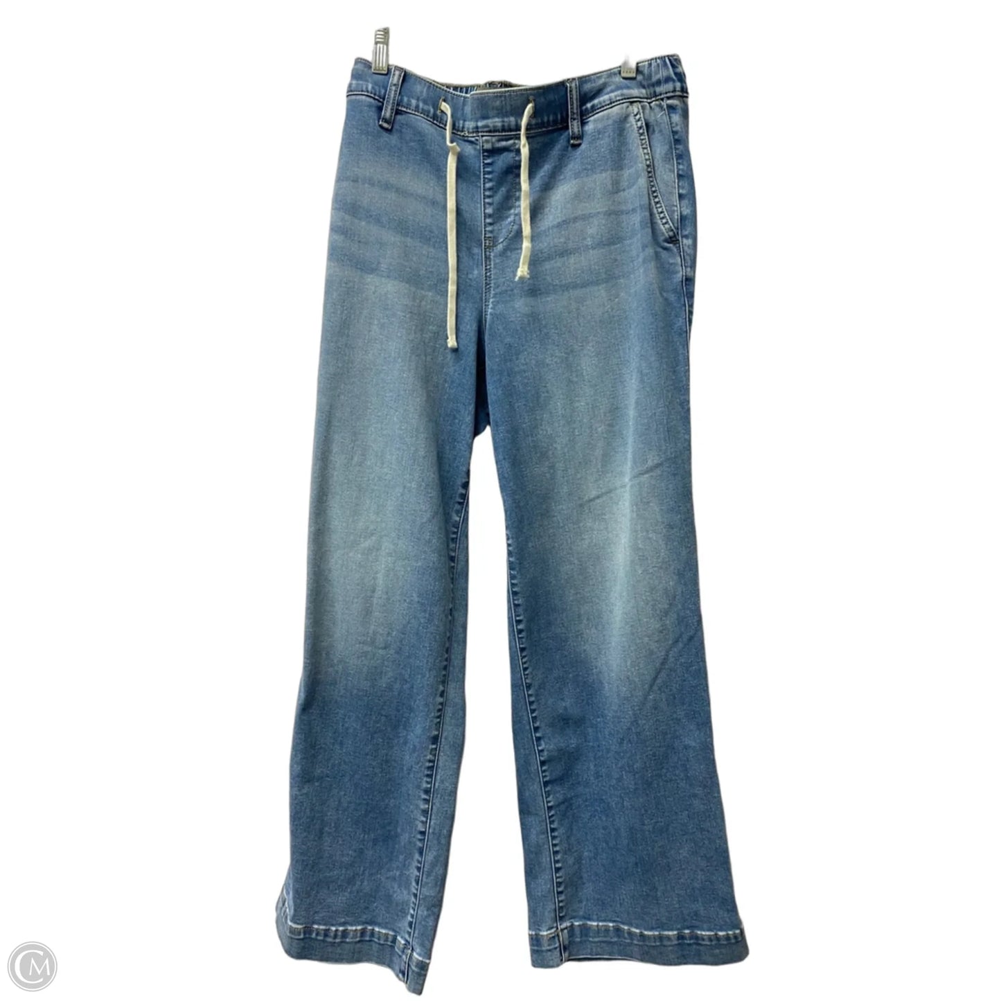 Jeans Wide Leg By Torrid In Blue Denim, Size: 14