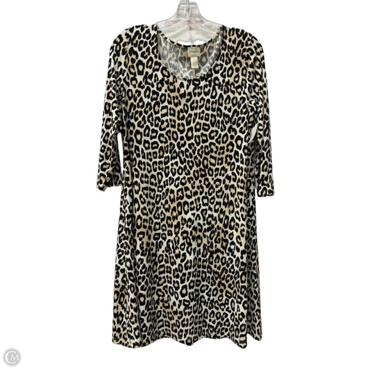 Dress Work By Chicos In Brown, Size: S