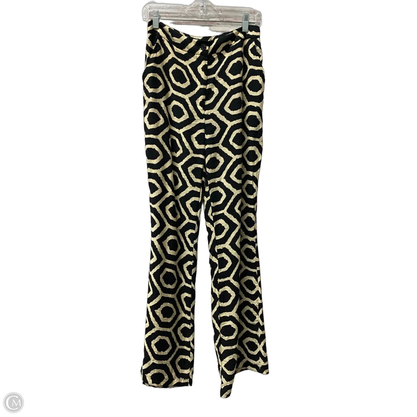 Pants Lounge By Sincerely Jules In Black & Cream, Size: M