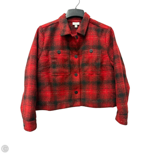 Jacket Other By J. Jill In Red, Size: Lp