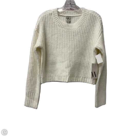 Sweater By Worthington In Ivory, Size: Xs