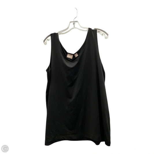 Top Cami By Chicos In Black, Size: Xl