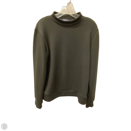 Top Long Sleeve By Cme In Black, Size: M