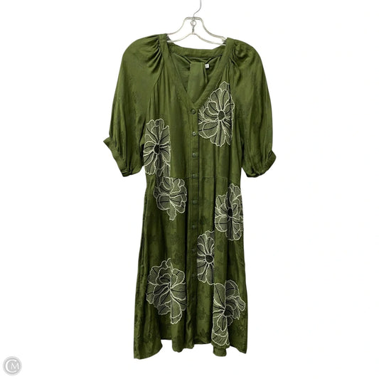 Dress Casual Short By Chicos In Green, Size: M