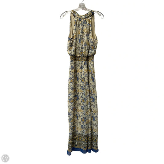 Jumpsuit By 1.state In Blue & Yellow, Size: S