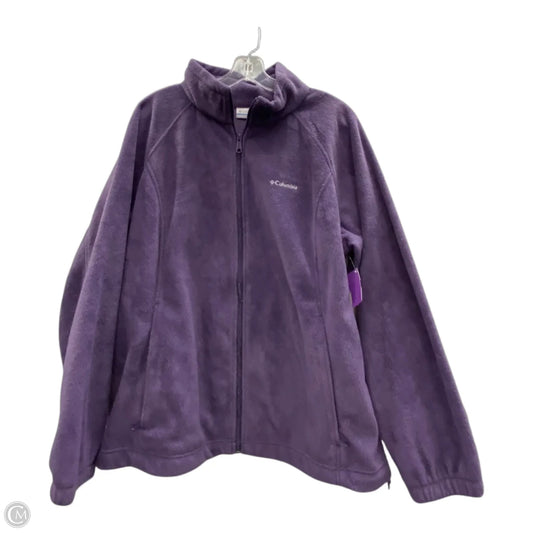 Athletic Fleece By Columbia In Purple, Size: 2x