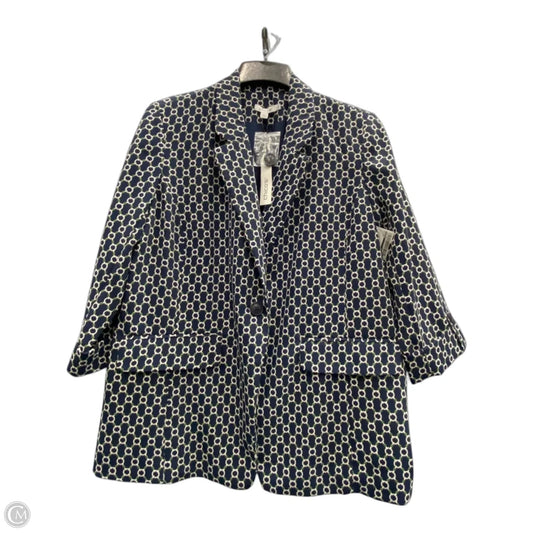 Blazer By Chicos In Blue, Size: L