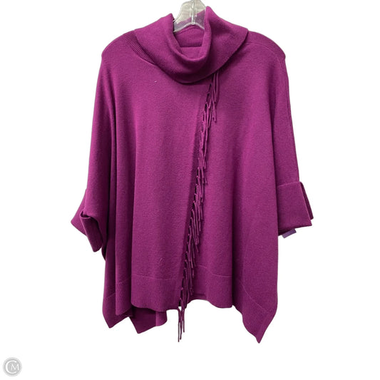 Sweater By Chicos In Purple
