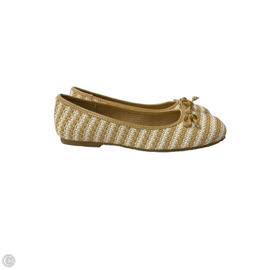 Shoes Flats By Kenneth Cole Reaction In Tan & White, Size: 6.5
