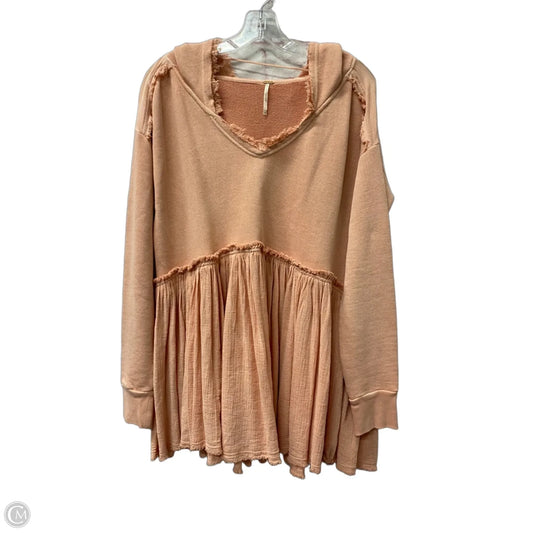 Top Long Sleeve By Free People In Orange, Size: Xs