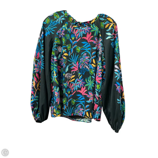 Top Long Sleeve Designer By Lilly Pulitzer In Multi-colored, Size: M