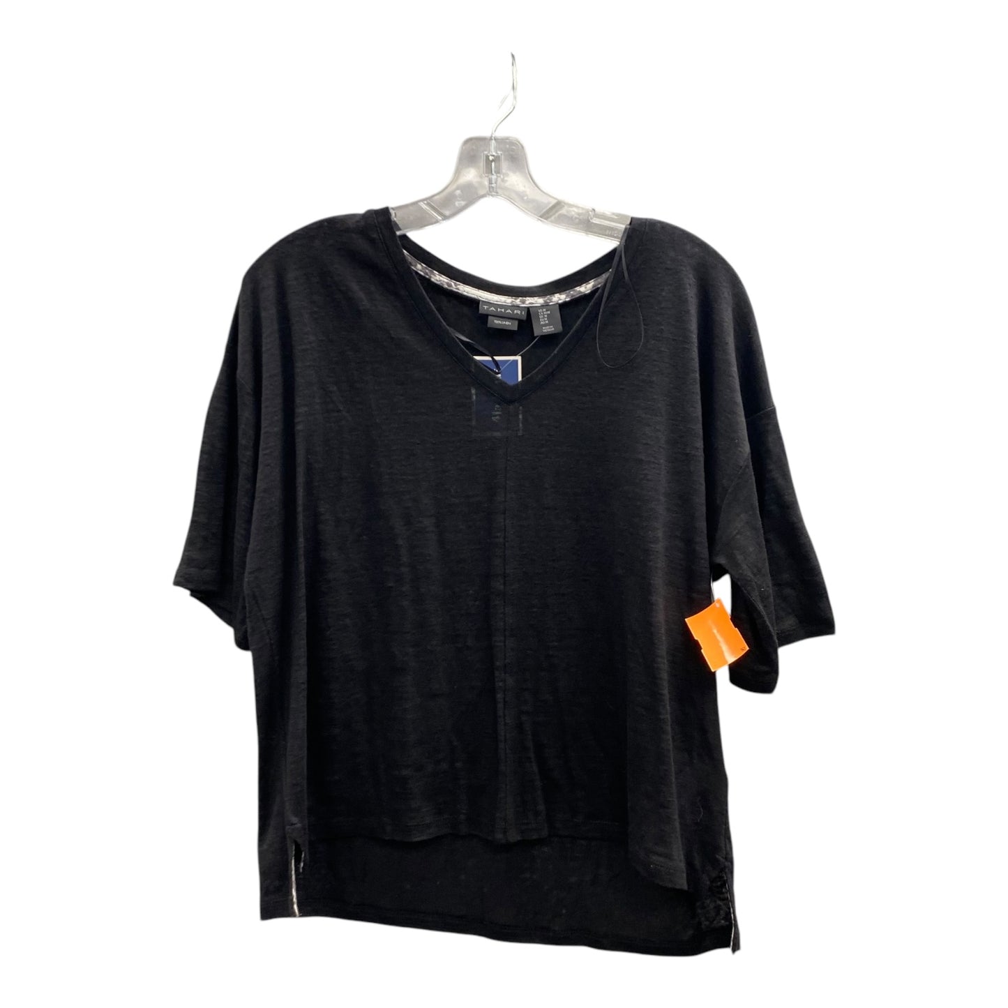 Top Ss By Tahari By Arthur Levine In Black, Size:M