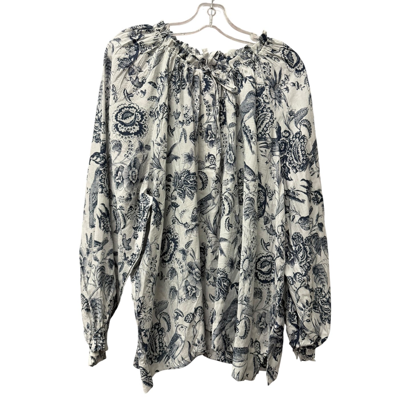 Top Ls By Jane And Delancey In Blue, Size:3X
