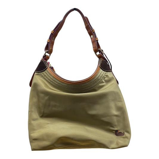 Handbag Designer By Dooney And Bourke In Tan, Size:Medium