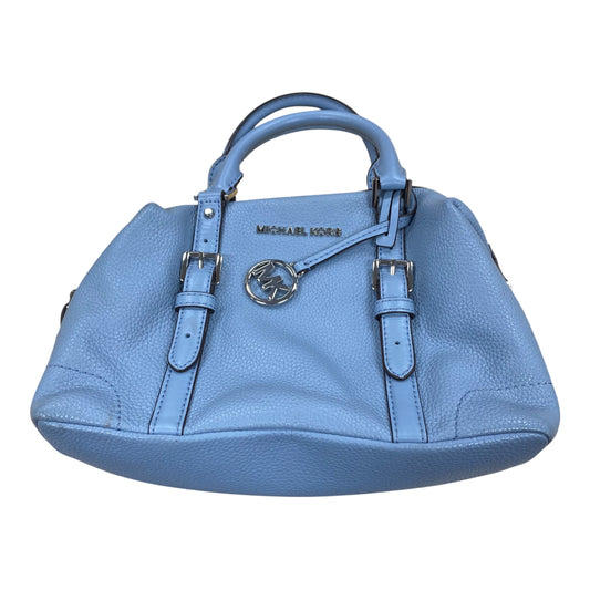 Crossbody Designer By Michael Kors In Blue, Size:Medium