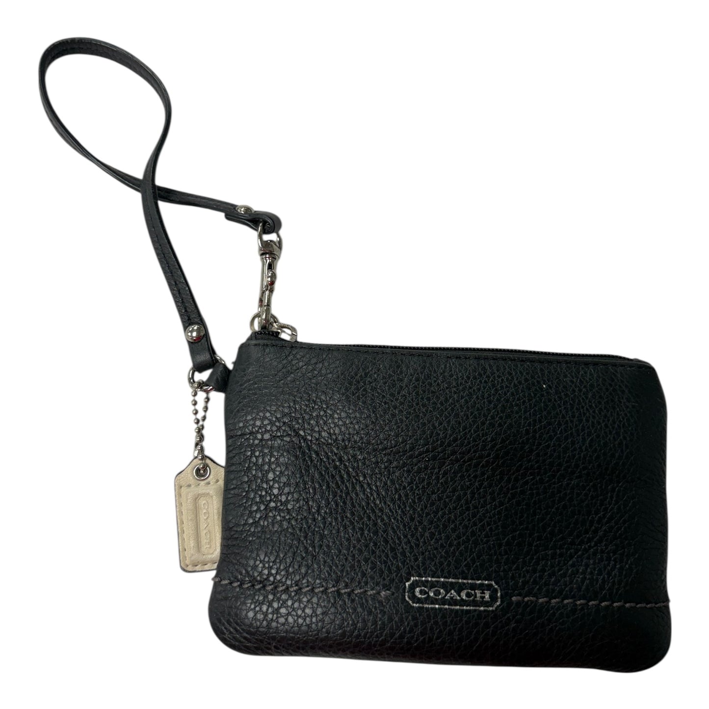 Wristlet Designer By Coach In Black, Size:Small