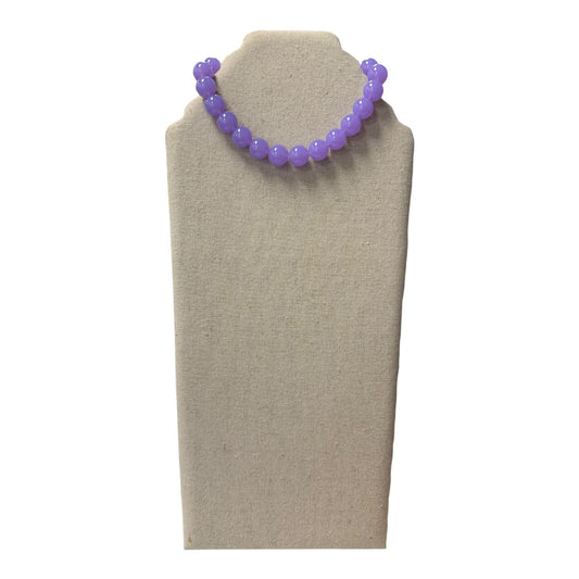 Necklace Statement By Cme In Purple