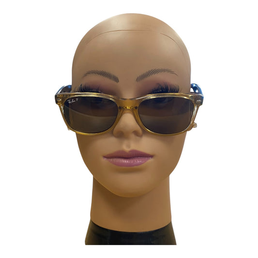 Sunglasses Designer By Ray Ban In Yellow