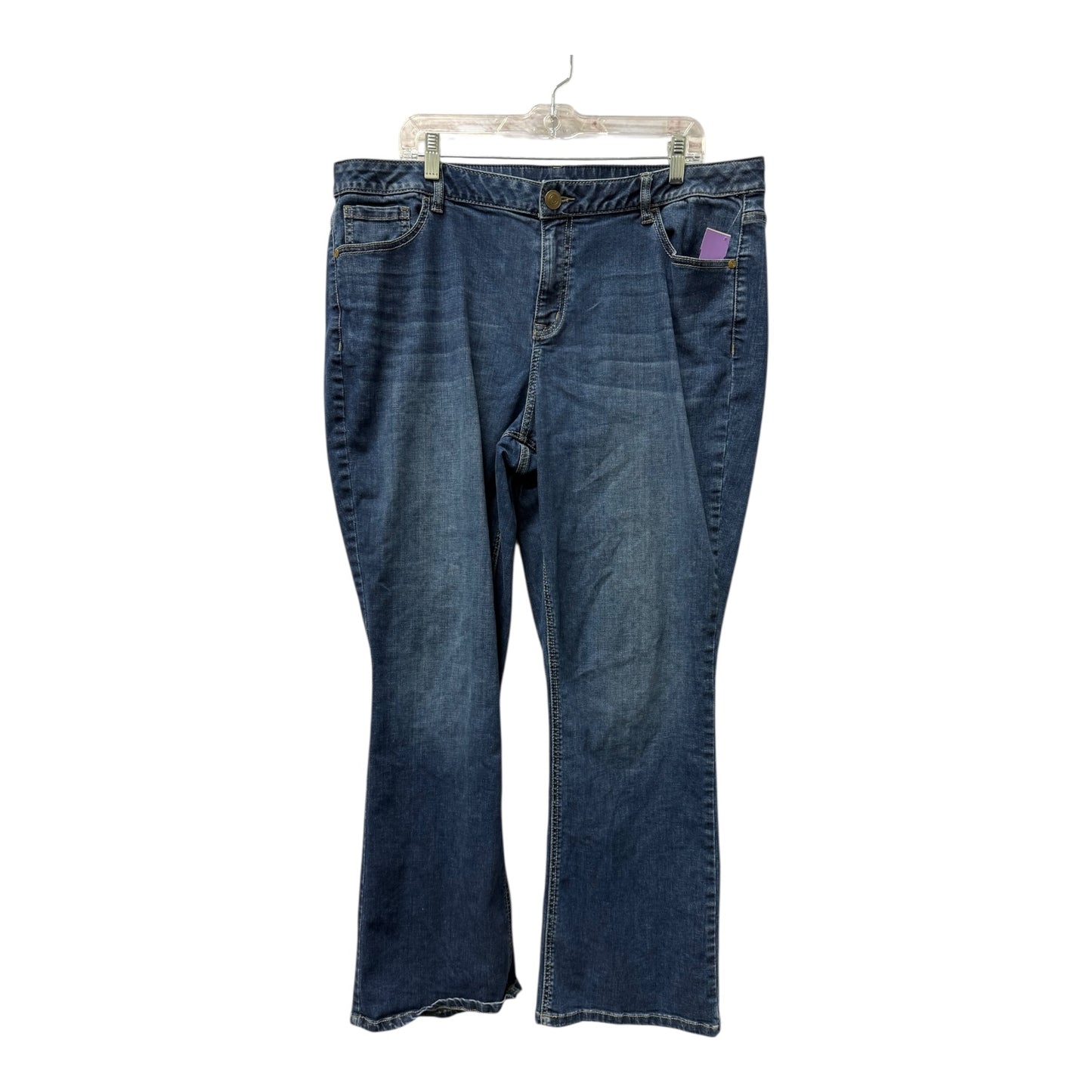 Jeans Boot Cut By Lane Bryant In Blue, Size:20