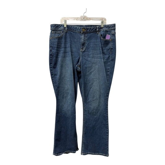 Jeans Boot Cut By Lane Bryant In Blue, Size:20