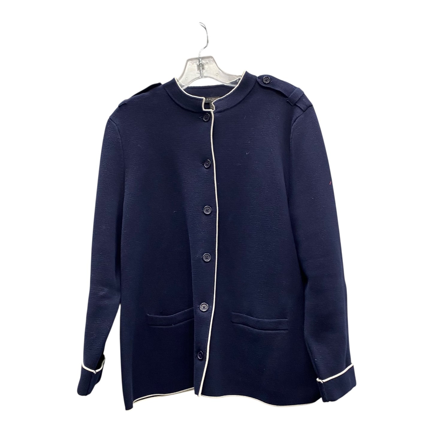 Cardigan By Talbots In Blue, Size:Xlp