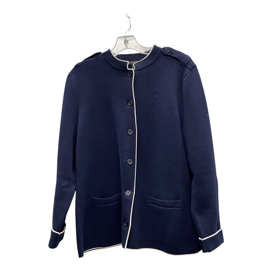 Cardigan By Talbots In Blue, Size:Xlp
