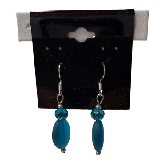 Earrings Dangle/Drop  In Blue