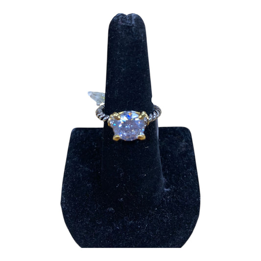 Ring Statement  In Silver, Size:7