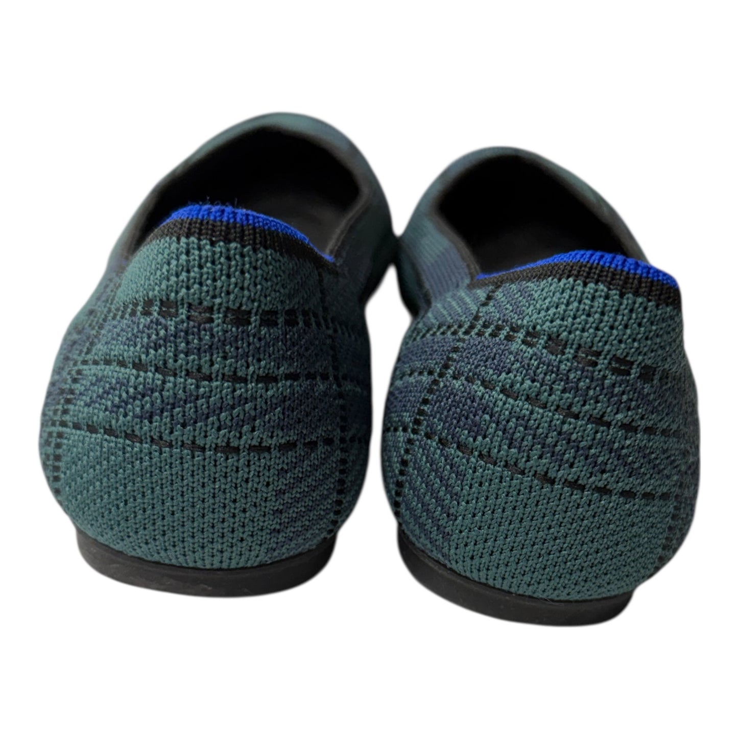 Shoes Flats By Rothys In Green, Size:9