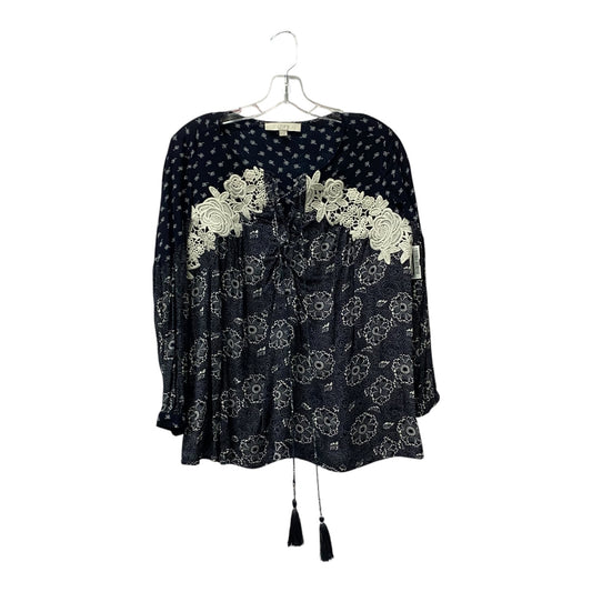 Top Ls By Loft In Blue, Size:S