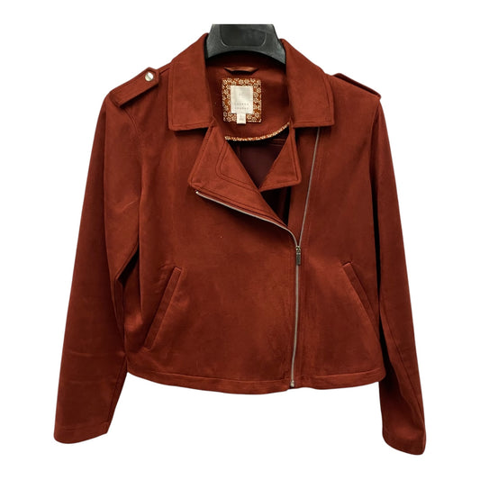 Jacket Moto By Lc Lauren Conrad In Red, Size:L