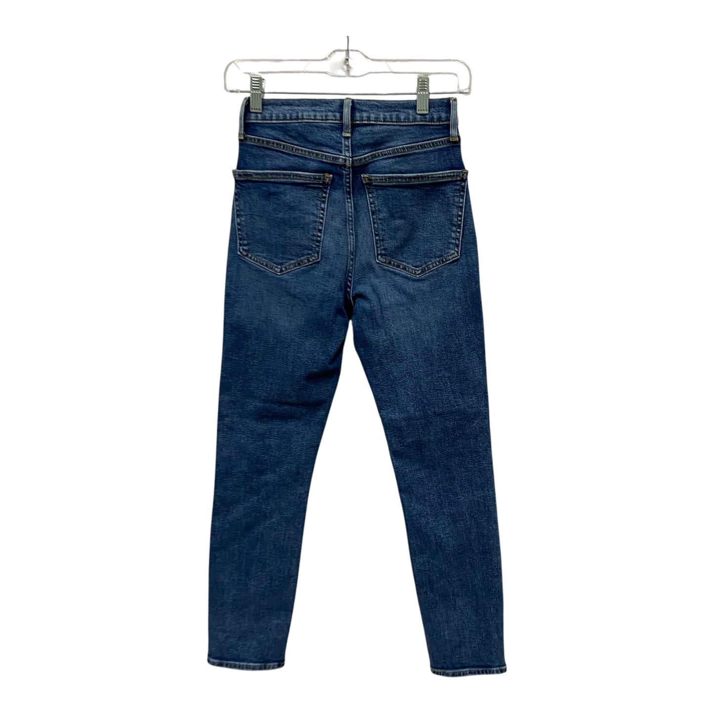 Jeans Skinny By Gap In Blue Denim, Size:0