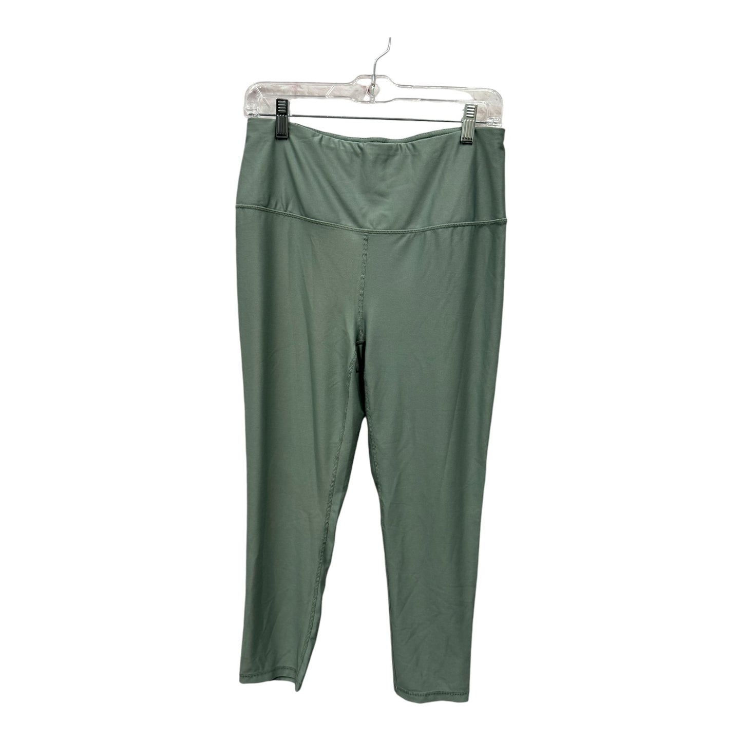 Athletic Leggings Capris By Reebok In Green, Size:L