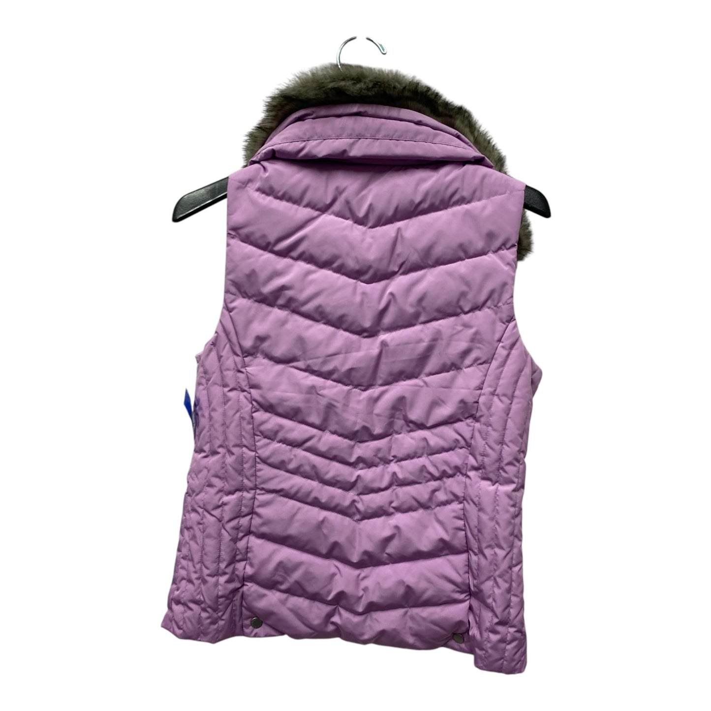 Vest Puffer & Quilted By Talbots In Purple, Size:S